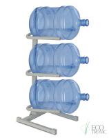 Подставка под 3 бутыли разборная (БЕЛАЯ). Россия картинки