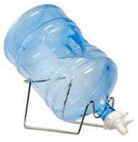 Подставка для бутыли B2 с краником, хром, металл 1*12 картинки